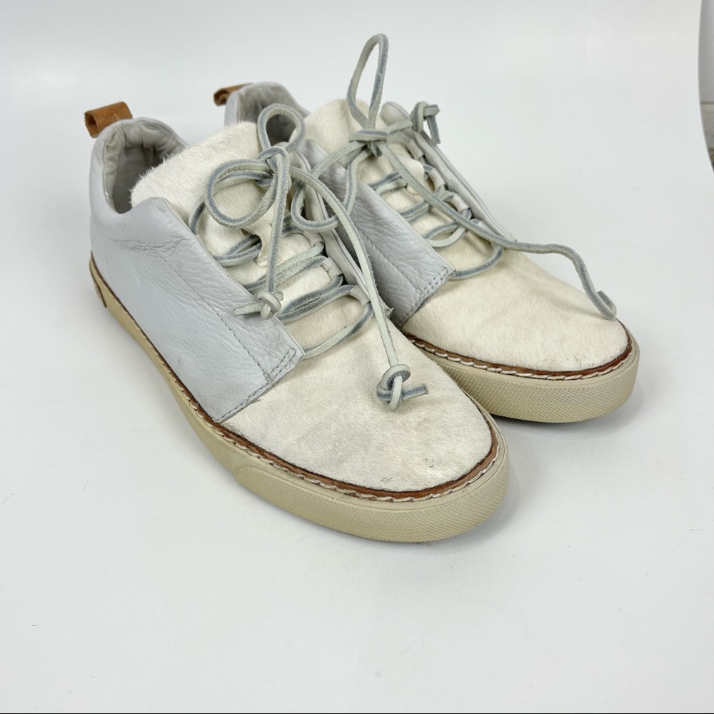 Blackstone KL63 Low Top Calf Hair Pony Sneakers Size 38